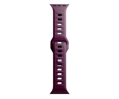 Pasek i akcesoria do zegarków 3MK Silicone Watch Strap do Apple Watch 40/41/42 mm Mulberry